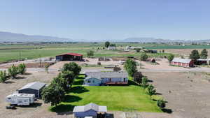 View of rural area featuring a mountainous background