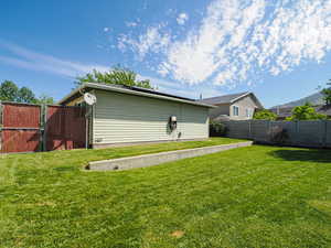 View of back of house