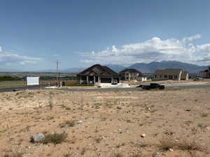 View of mountain background