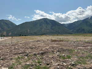 Mountain view featuring rural landscape
