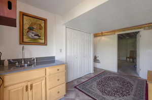 Bathroom with a sink