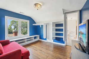 Bedroom en suite with amazing views & loads of storage