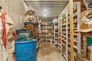View of storage