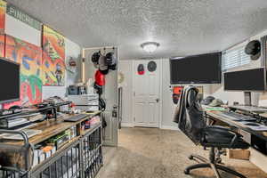 View of carpeted office