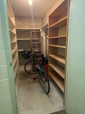 View of storage room