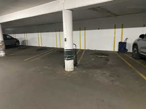 View of parking garage