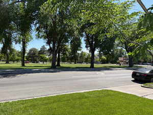 Driveway off 900 South with parking at the curb