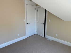 Closet for third bedroom