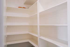 View of storage area