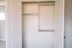 View of closet