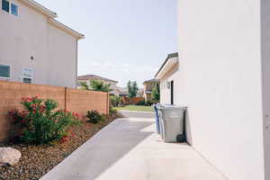 View of patio