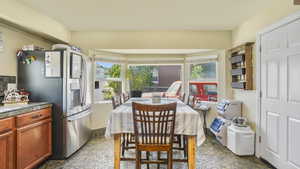 View of dining room
