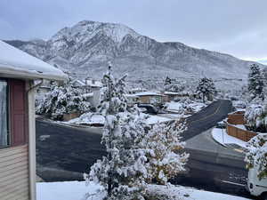View of mountain background