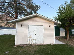 View of shed