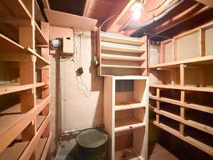 View of storage area