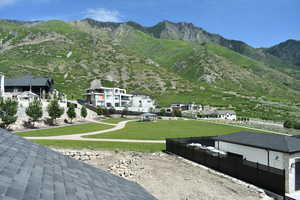 View of mountain from bedroom 4