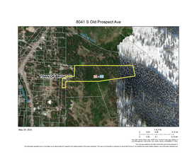 Map of property location featuring property parcel outlined