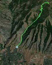 Dry Canyon to Logan Peak!!  Hike or bike this amazing trail right out your front door!