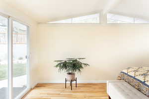 Sunroom / solarium featuring plenty of natural light