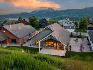 View of mountain backdrop