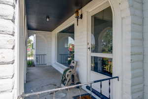 View of porch