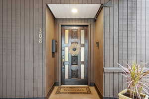 View of property entrance