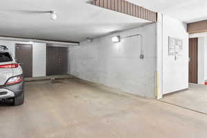 View of parking garage