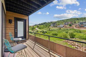 View from balcony