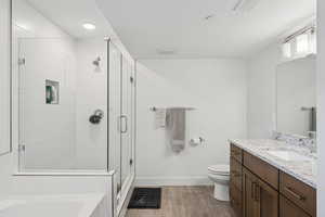 Ensuite bathroom; basement level