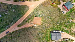 Aerial overview of property's location