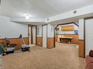 Potential for extra bedroom, game room, theater, family room, or mother-in-law suite.
