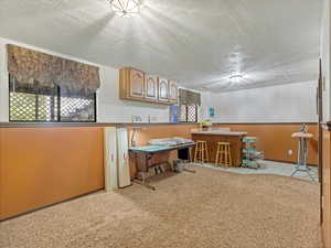 Potential for extra bedroom, game room, theater, family room, or mother-in-law suite.