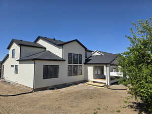Back of home.