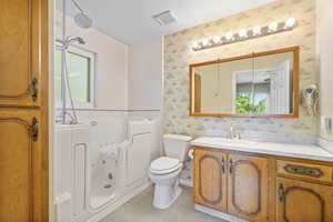 Master bathroom