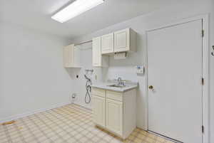 Main floor laundry