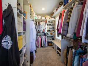 Spacious closet