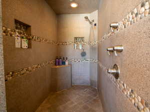 Very Large walk in Shower done in Granit from Utah Granite Quary