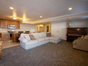 Family Room in Apartment