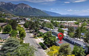 Bird's eye view of mountains