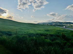 Mountain view featuring rural landscape