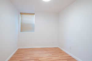 Bedroom with Two Closets is perfect for Bunk Beds!