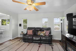 Family Room boasts Surround Sound System to Enjoy your favorite Movies or the Big Game!