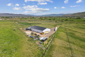 View of rural area featuring a mountain backdrop