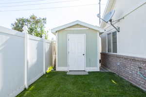 View of shed