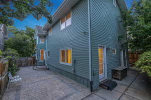 Back of house featuring a patio area