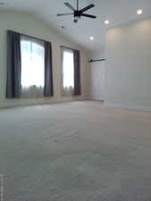 Another view of master bedroom on main level.