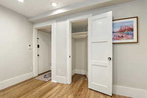 View of closet