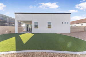 View of rear view of house