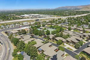 View of property location with nearby suburban area and a mountain backdrop