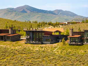 View of mountain backdrop